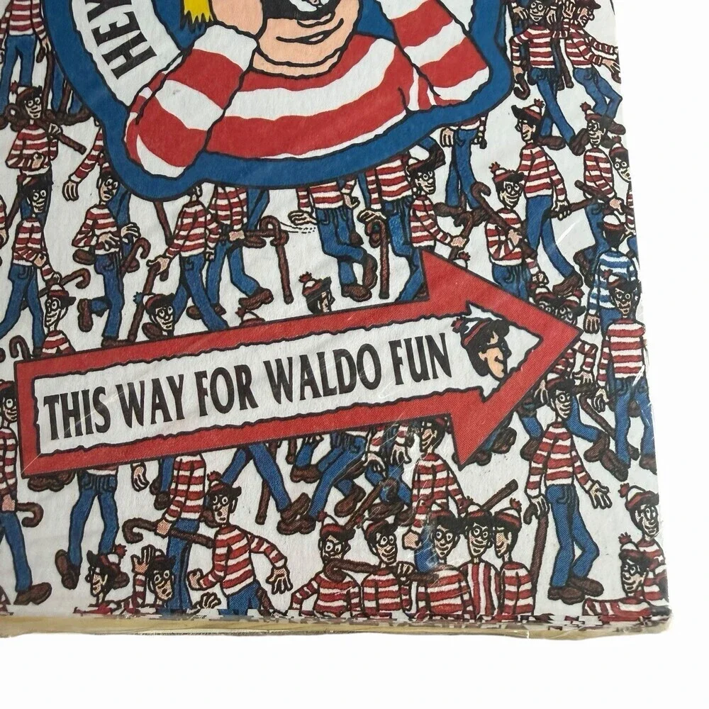 Vintage 1991 Where’s Waldo Birthday Party Invitations Sealed 8 Pk Waldo Watchers
